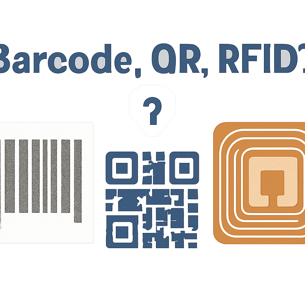 Barcode, QR or RFID? Choosing the Right ID Method