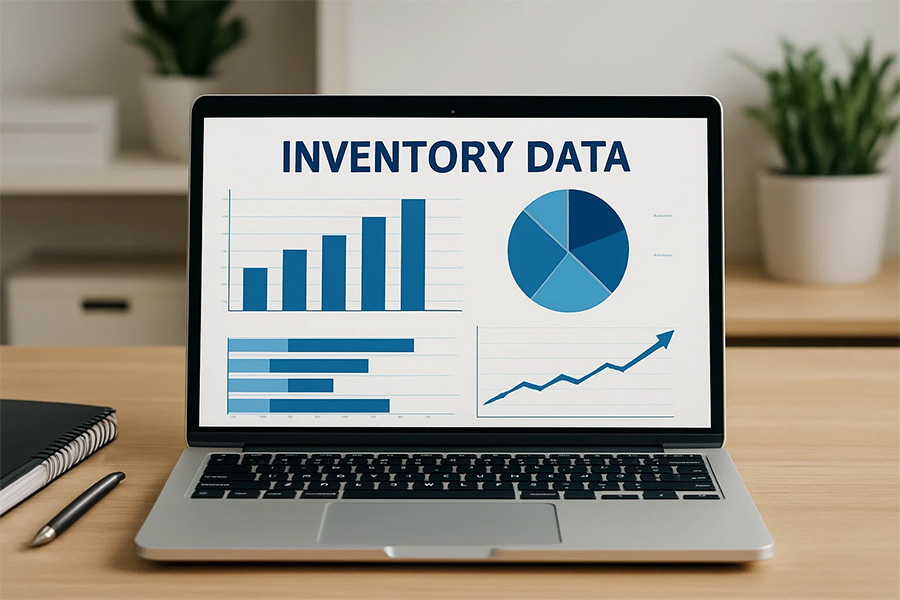 Computer with Inventory Data