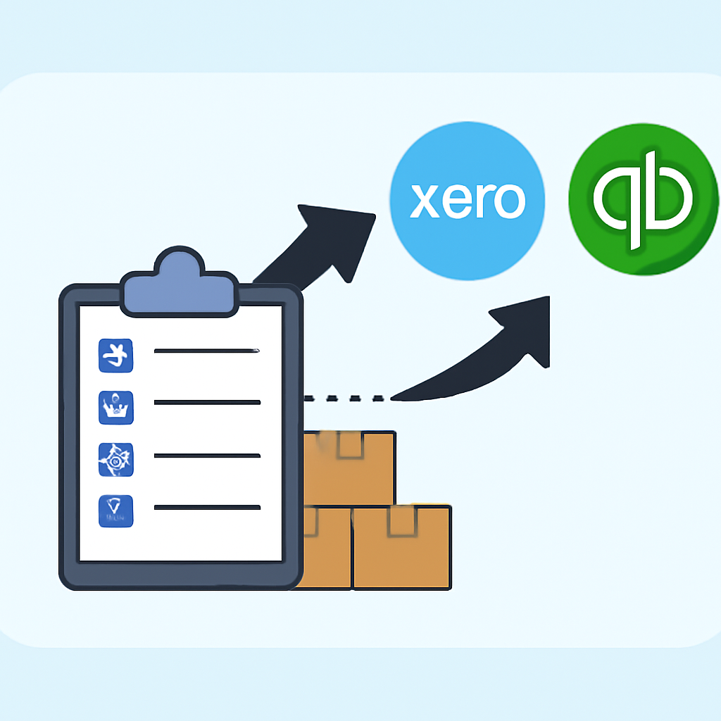 How to Push Stocktake Data into Xero or QuickBooks